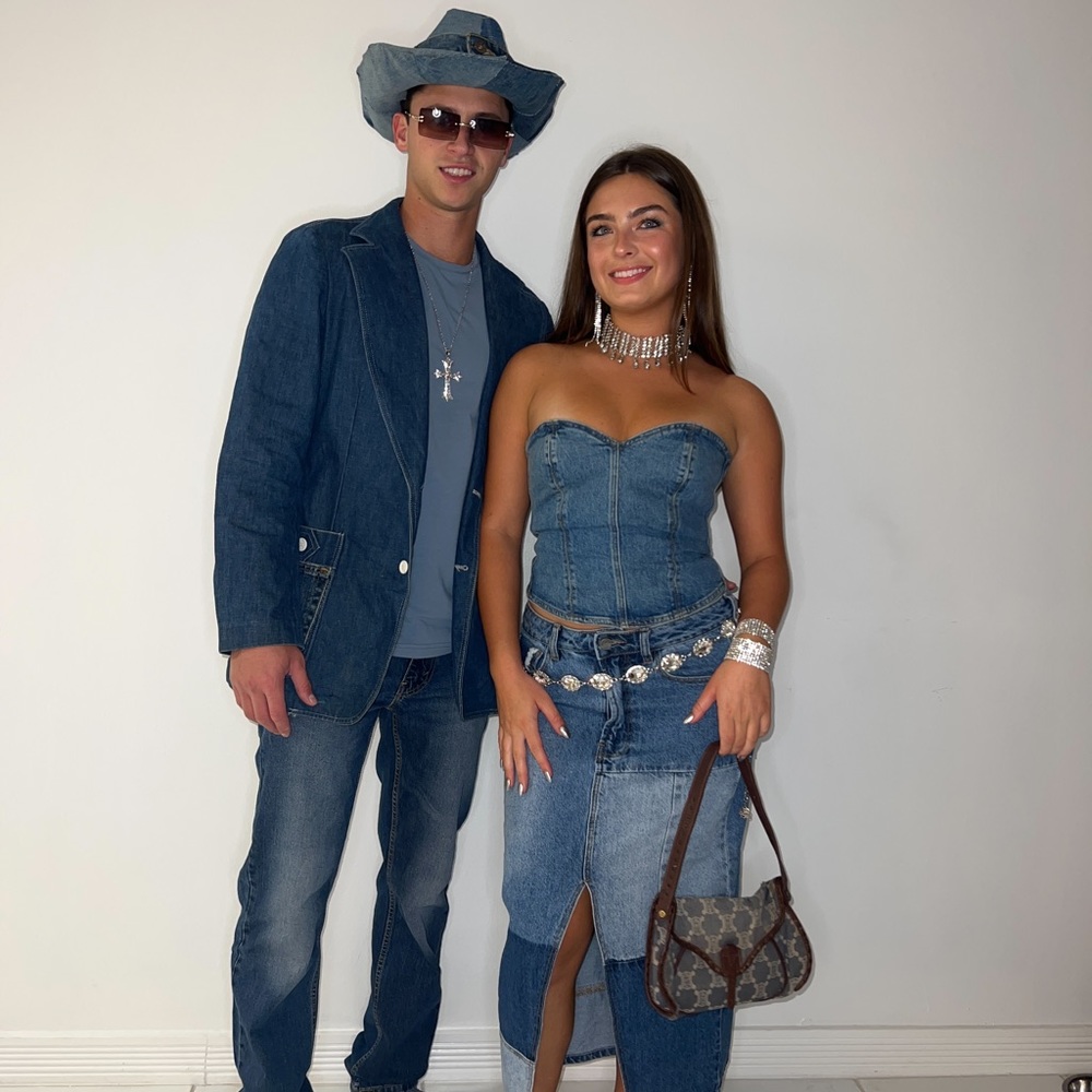 Justin Timberlake & Britney Spears denim Halloween costume